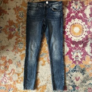 H&M High Waist Skinny Fit Super Stretch Jeans